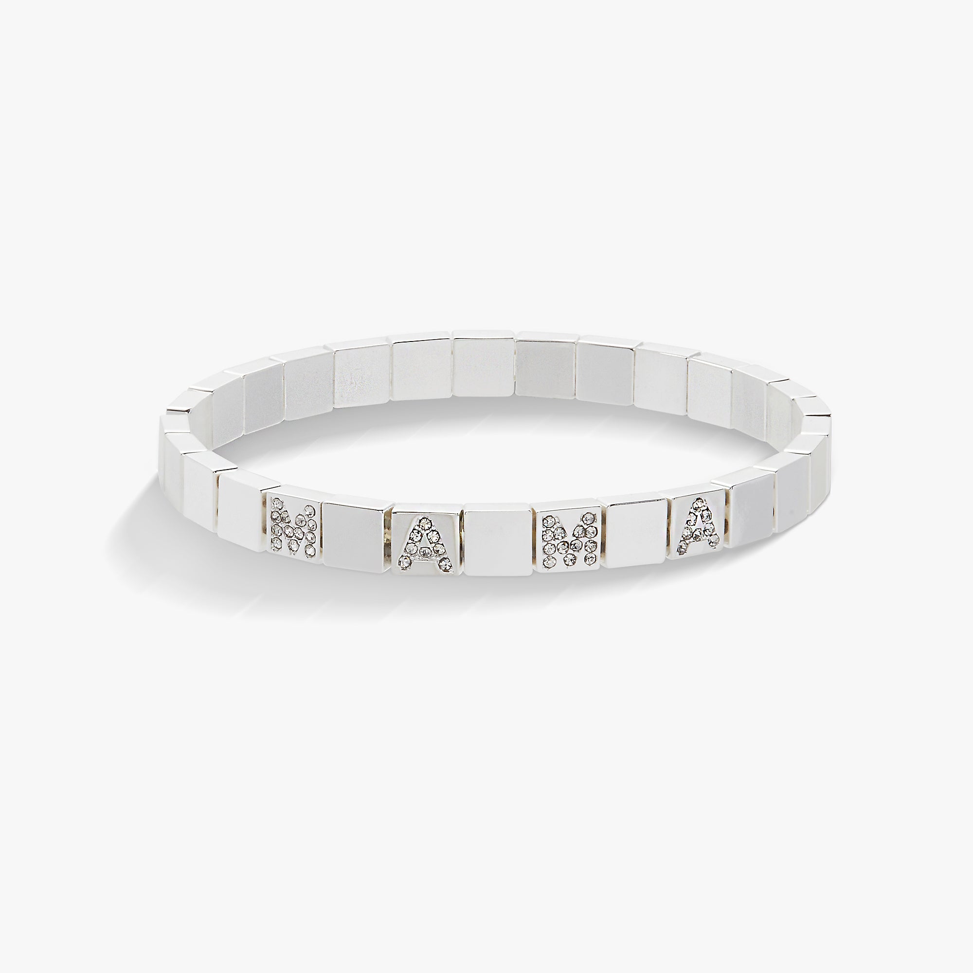 Stylish 'MAMA' Stretch Bracelet for Women - Adjustable Beaded Elastic Wristband - Perfect for Mother's Day Gifts, Daily Wear & Special Occasions