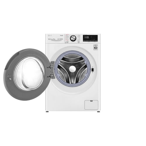 LG WV9 1412W 12KG/26.5lbs Large Capacity Front Load Washing Machine - Energy Efficient, Quiet Operation, White - Perfect for Apartments, Laundry Rooms & Smart Homes