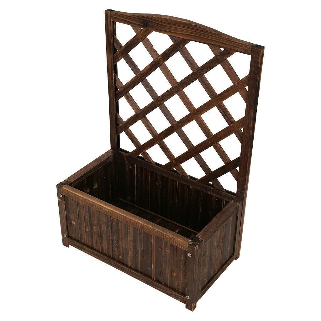 ADHW Raised Garden Bed - Elevated Flower Stand for Outdoor Plants, Vegetables & Herbs | Free Standing Planter Box for Backyard, Patio or Yard Storage | Perfect for Gardening, Landscaping & Small Space Planting
