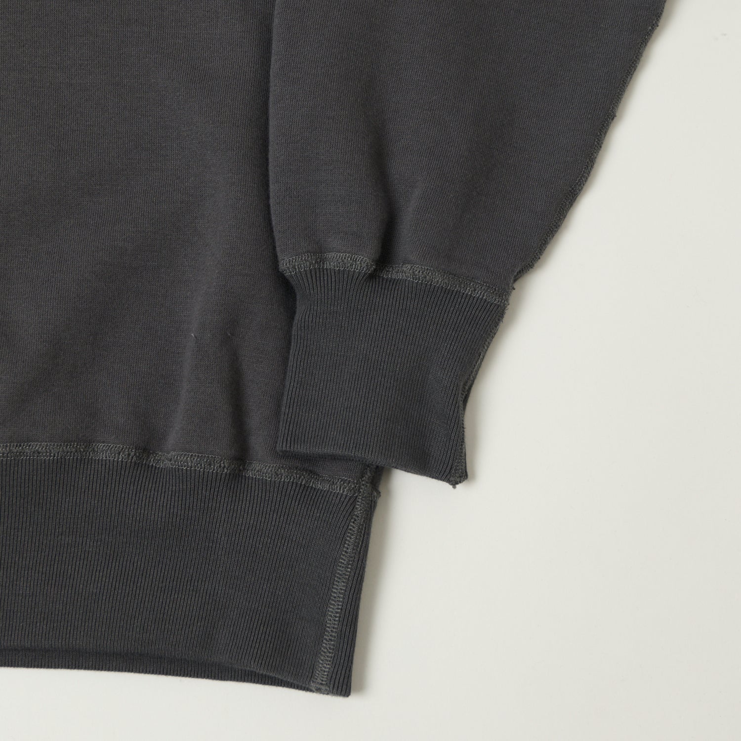 Nanamica Reversible Crew Neck Sweater - Charcoal Gray | Men's Casual Pullover for Fall & Winter | Perfect for Outdoor Activities and Layering