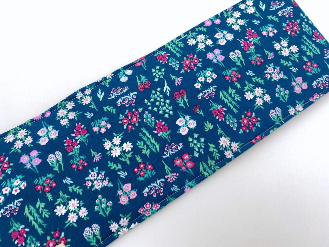Heat Resistant Curling Iron Holder & Flat Iron Case - Aquarelle Floral Design for Hair Styling Tools | Perfect for Travel, Salon, and Home Use