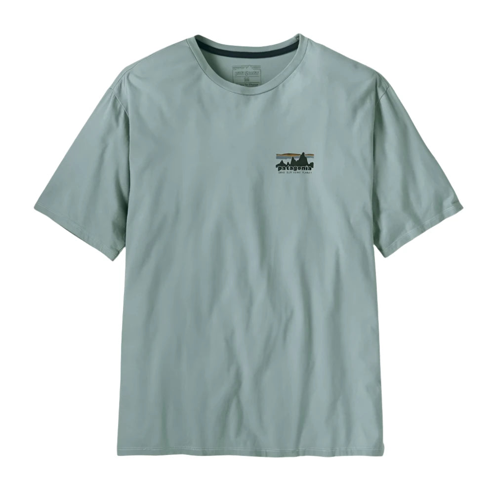 Patagonia Men's '73 Skyline Organic Cotton T-Shirt - Eco-Friendly Casual Tee for Outdoor Adventures & Everyday Wear