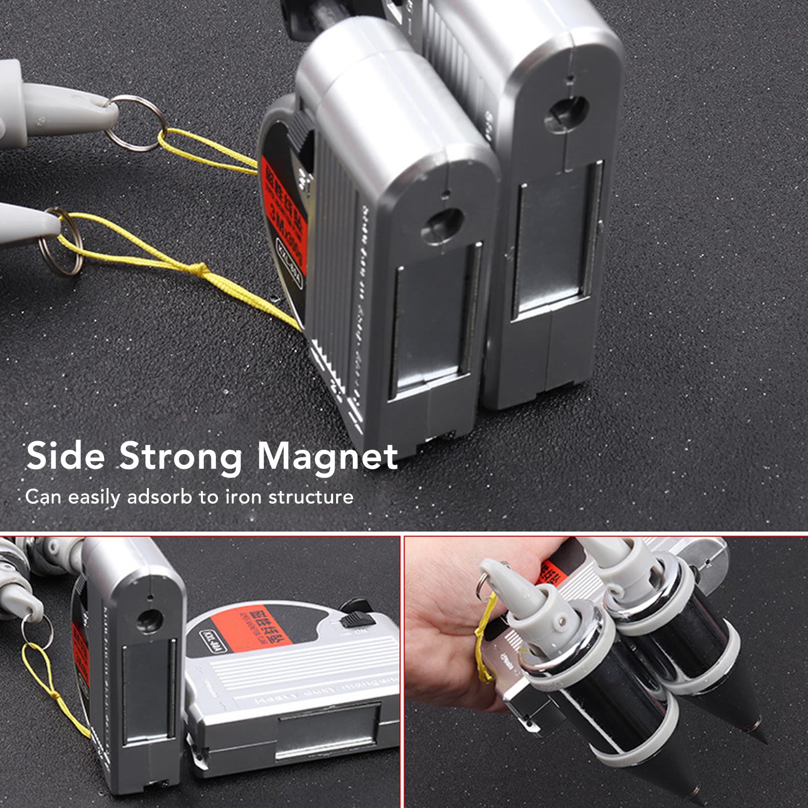 Premium Magnetic Plumb Bob - High-Quality Alloy Steel Wire Hammer for Accurate Vertical Measurement | Automatic Hanging Drop Tool for Construction, Carpentry & Home Decoration Projects | Perfect for Wall Alignment, Framing & DIY Renovations