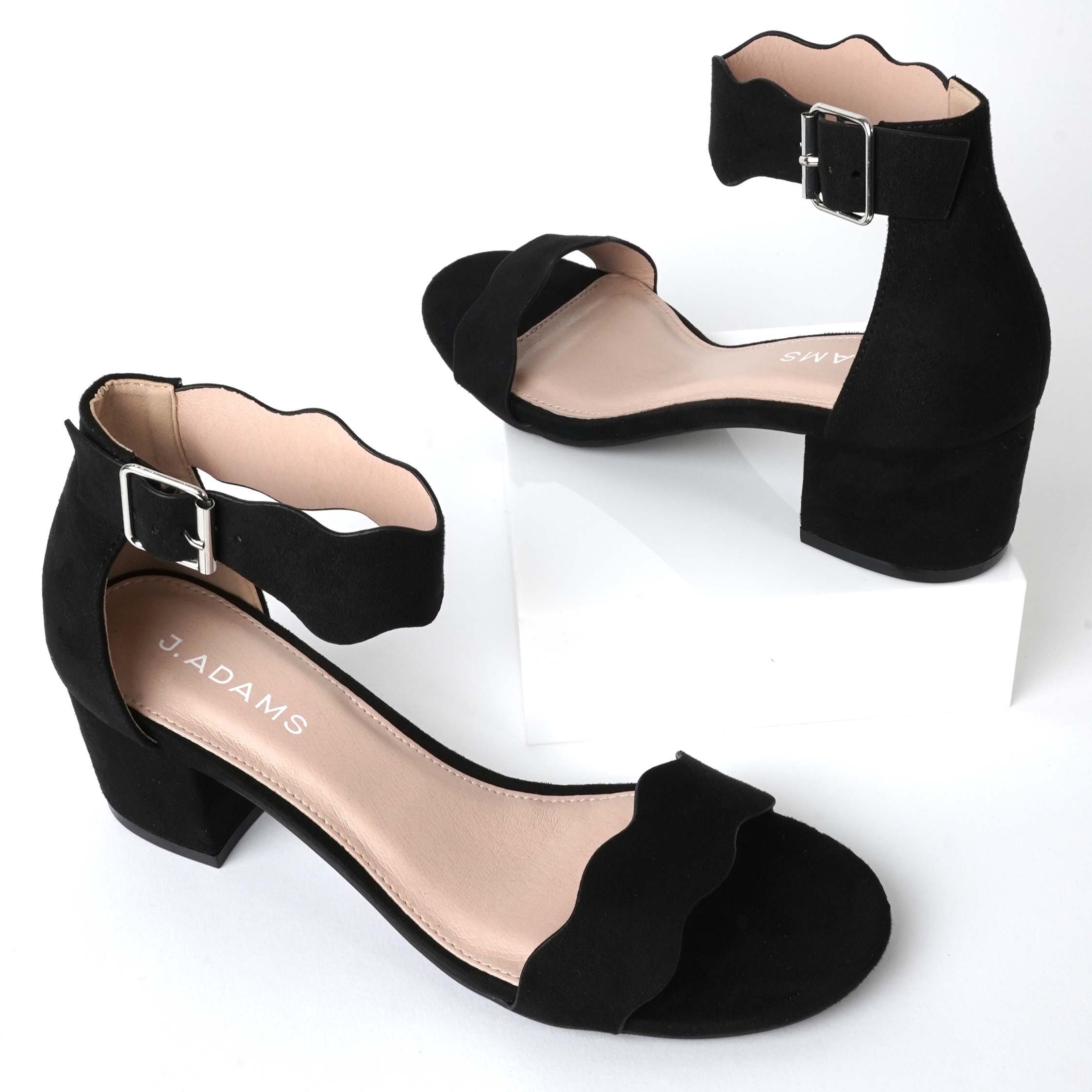 Black Suede Women's Shoes - Comfortable & Stylish for Casual Wear, Office & Evening Outings