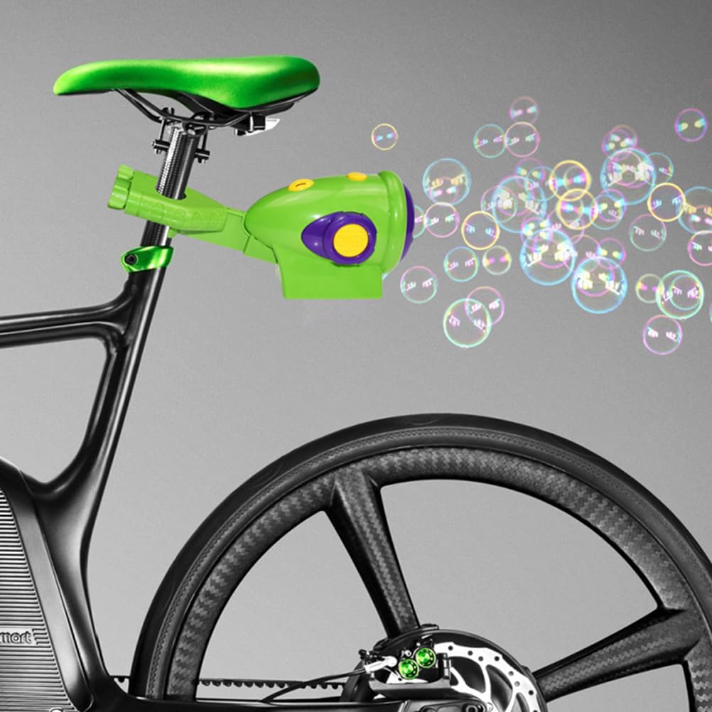 Best Automatic Bubble Blower Machine for Toddlers - Outdoor Bubble Maker with Wands for Kids, Boys & Girls - Fun Party, Park, and Backyard Play Toy