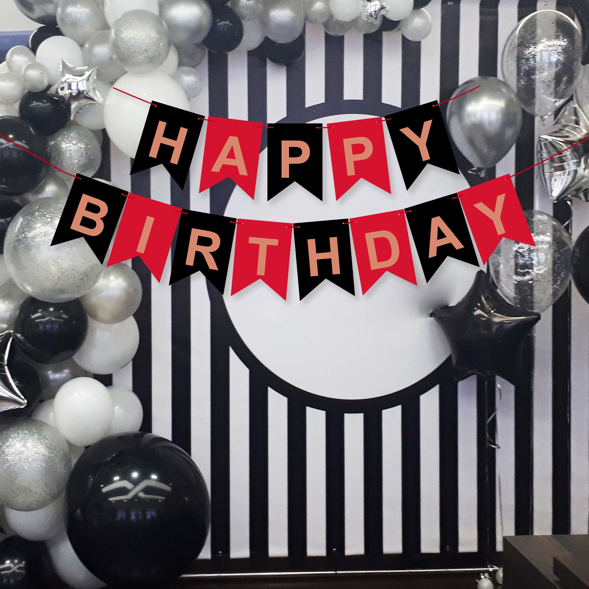 Happy Birthday Banner & Sign - Party Decorations for Women & Men | Perfect for Indoor & Outdoor Birthday Celebrations, Home Decor, and Special Events