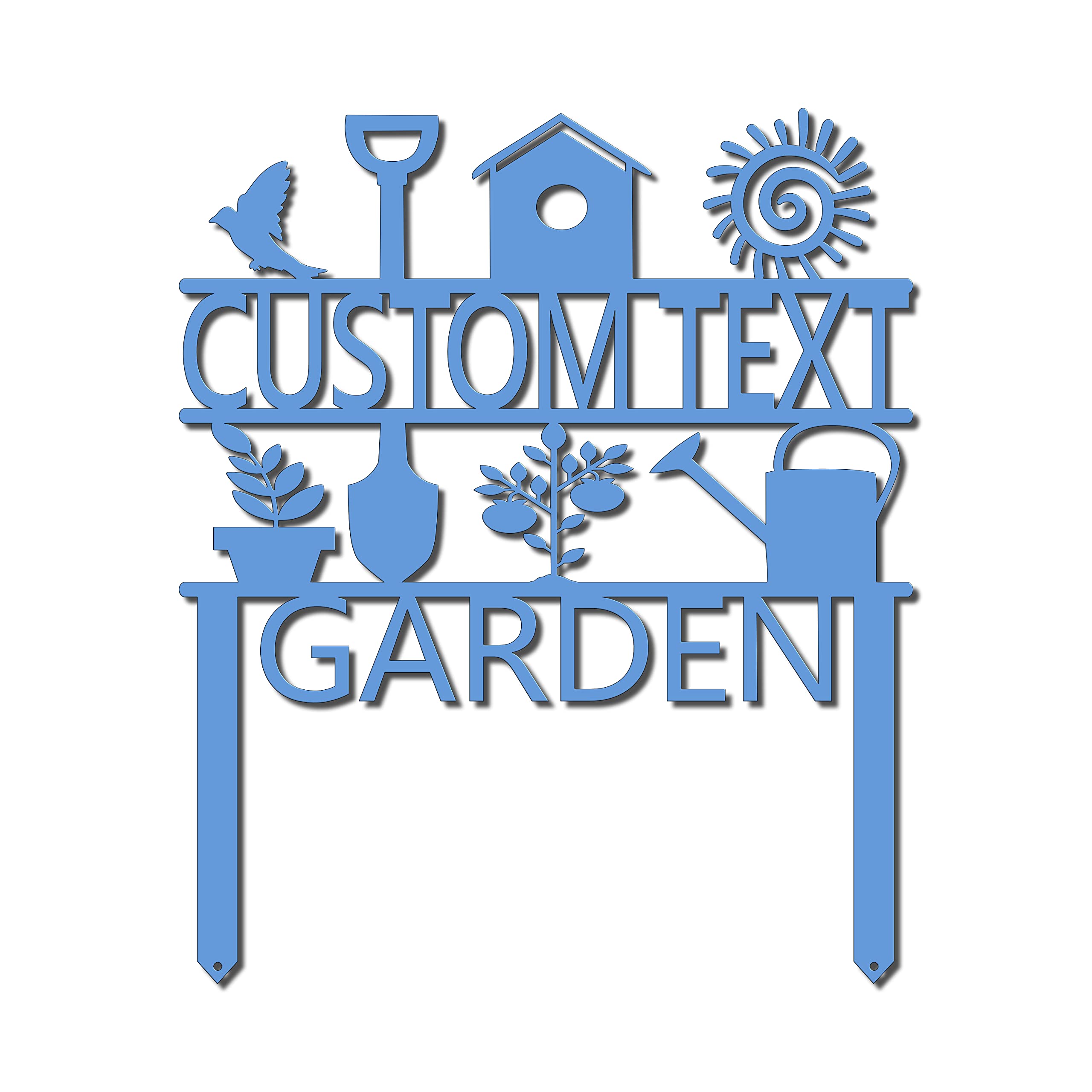 Custom Personalized Garden Sign - 27