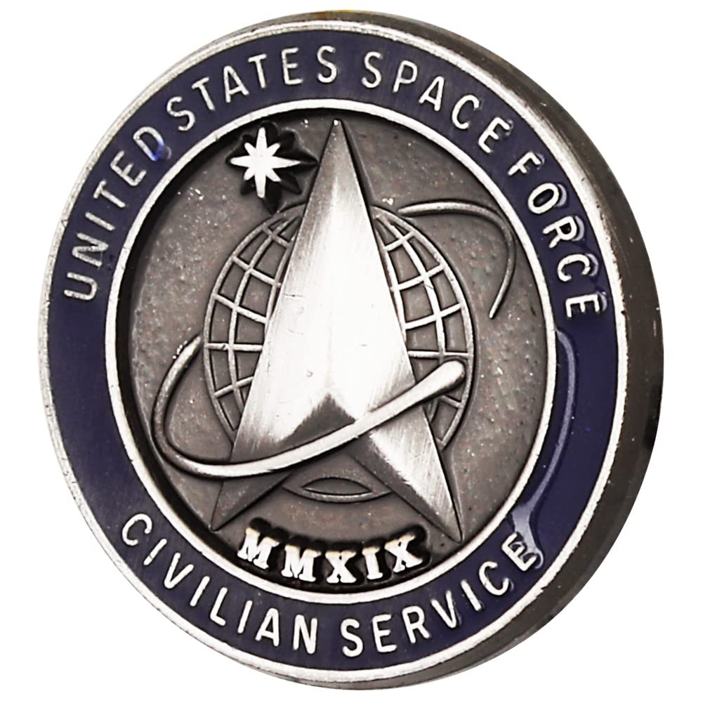 MEDALS OF AMERICA EST. 1976 USSF Lapel Pin - Civilian Service Award - Military & Government Recognition Accessory - Perfect for Veterans, Collectors & Patriotic Events