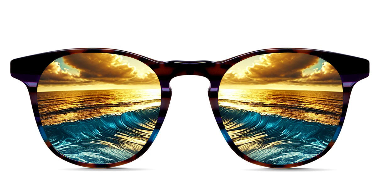 Powell Women's Prescription Sunglasses - UV Protection, Polarized Lenses for Driving, Outdoor & Fashion Use
