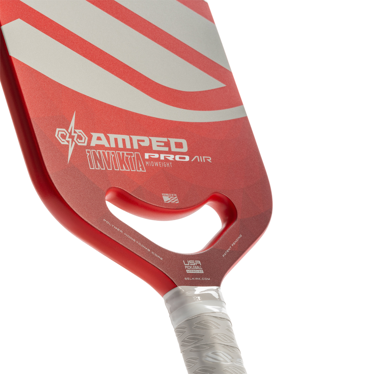 AMPED Pro Air Invikta Midweight Pickleball Paddle - Lightweight & Durable for Competitive Play, Indoor & Outdoor Use