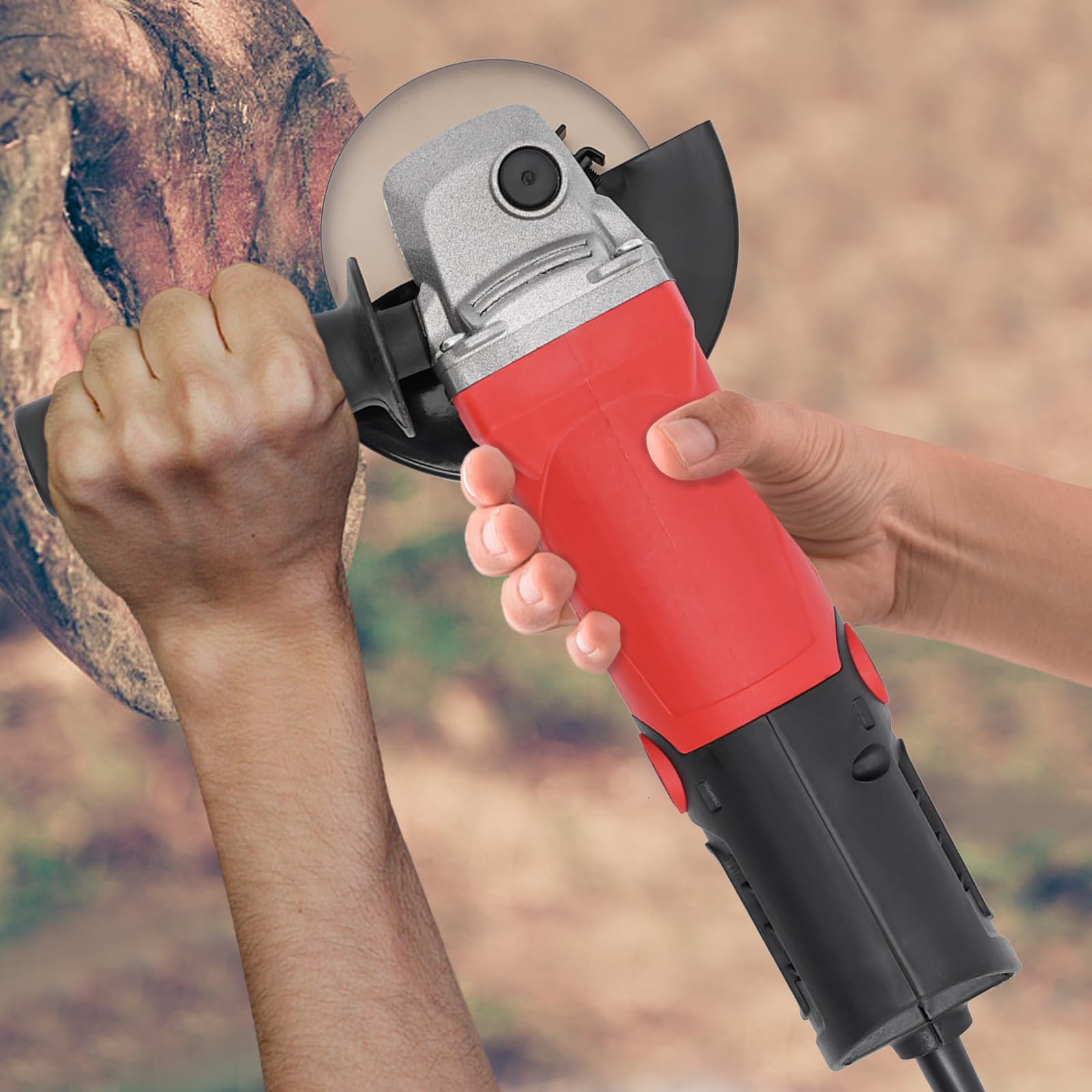 Electric Goat Hoof Trimmer - 7-Blade Professional Livestock Hoof Cutter for Cattle, Sheep & Horses | Heavy Duty Animal Nail Clippers & Farrier Tool | Perfect for Farm, Ranch & Stable Hoof Care
