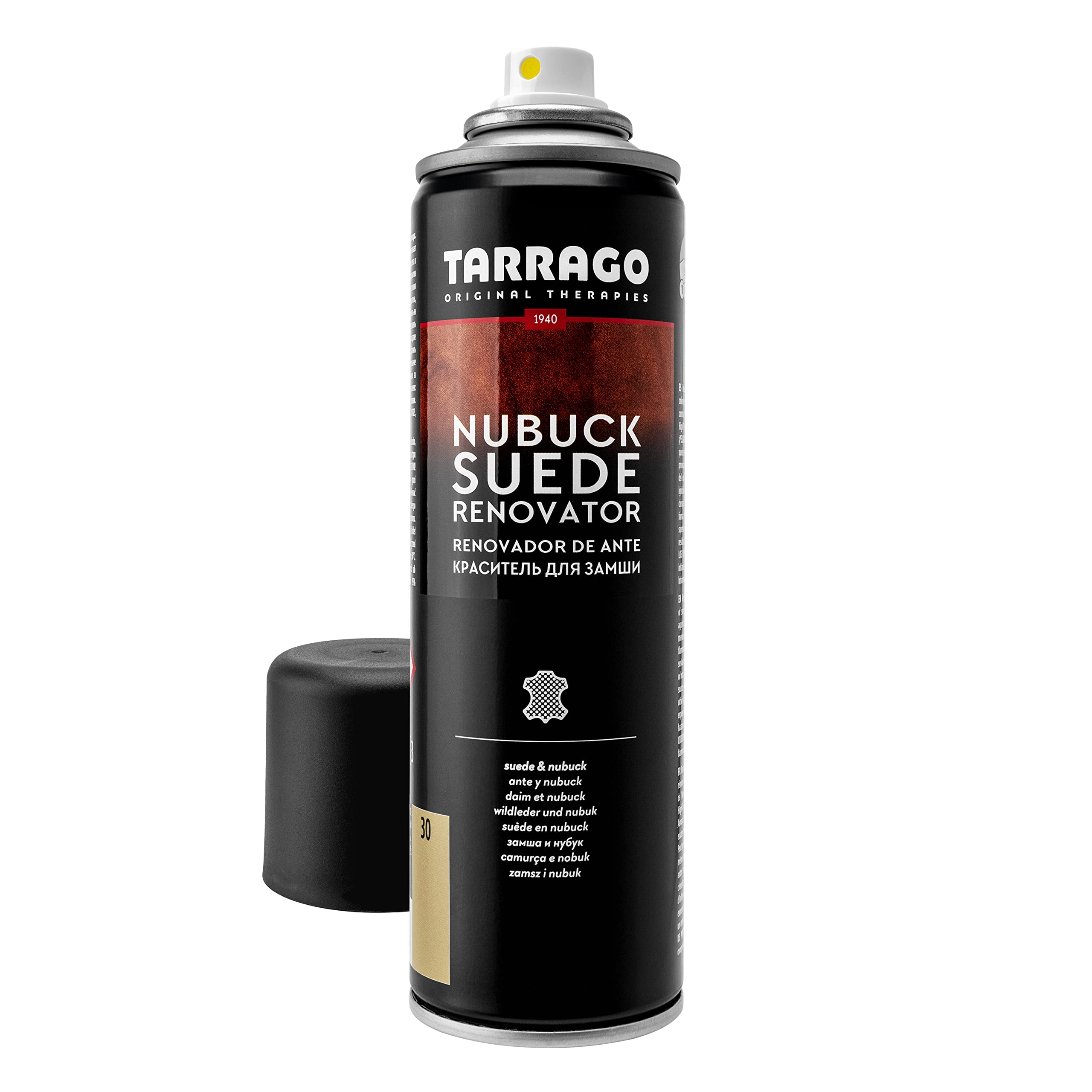 Tarrago Suede Renovator Spray - Restore Original Color & Revive Suede Shoes, Boots, Jackets, Heels - 250ml Leather Care & Protection for Daily Use, Outdoor Activities & Fashion Maintenance