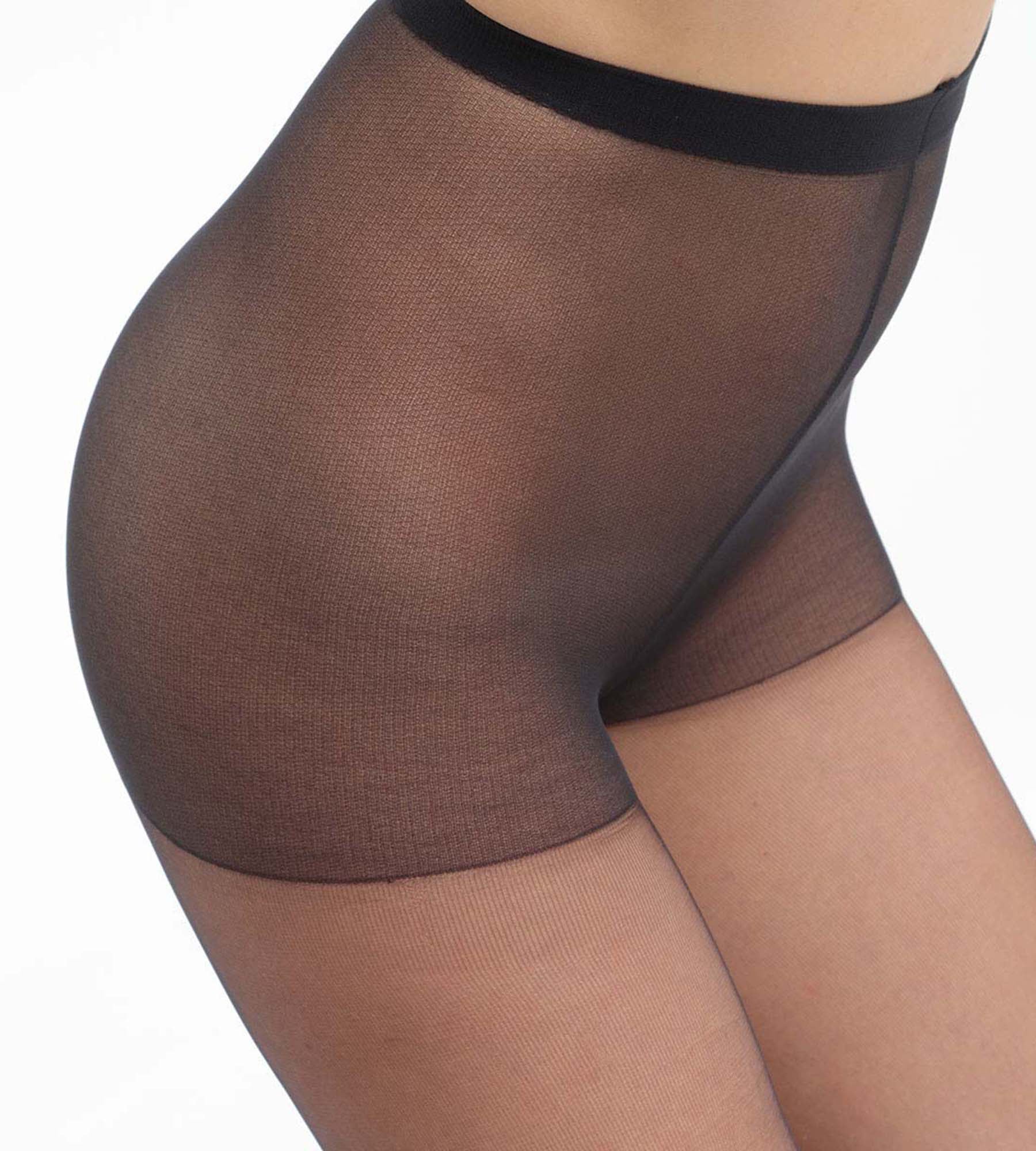 DIM 15D Black Sheer Transparent Pantyhose - Essential Nude Tights for Women | Perfect for Office, Evening Wear & Special Occasions