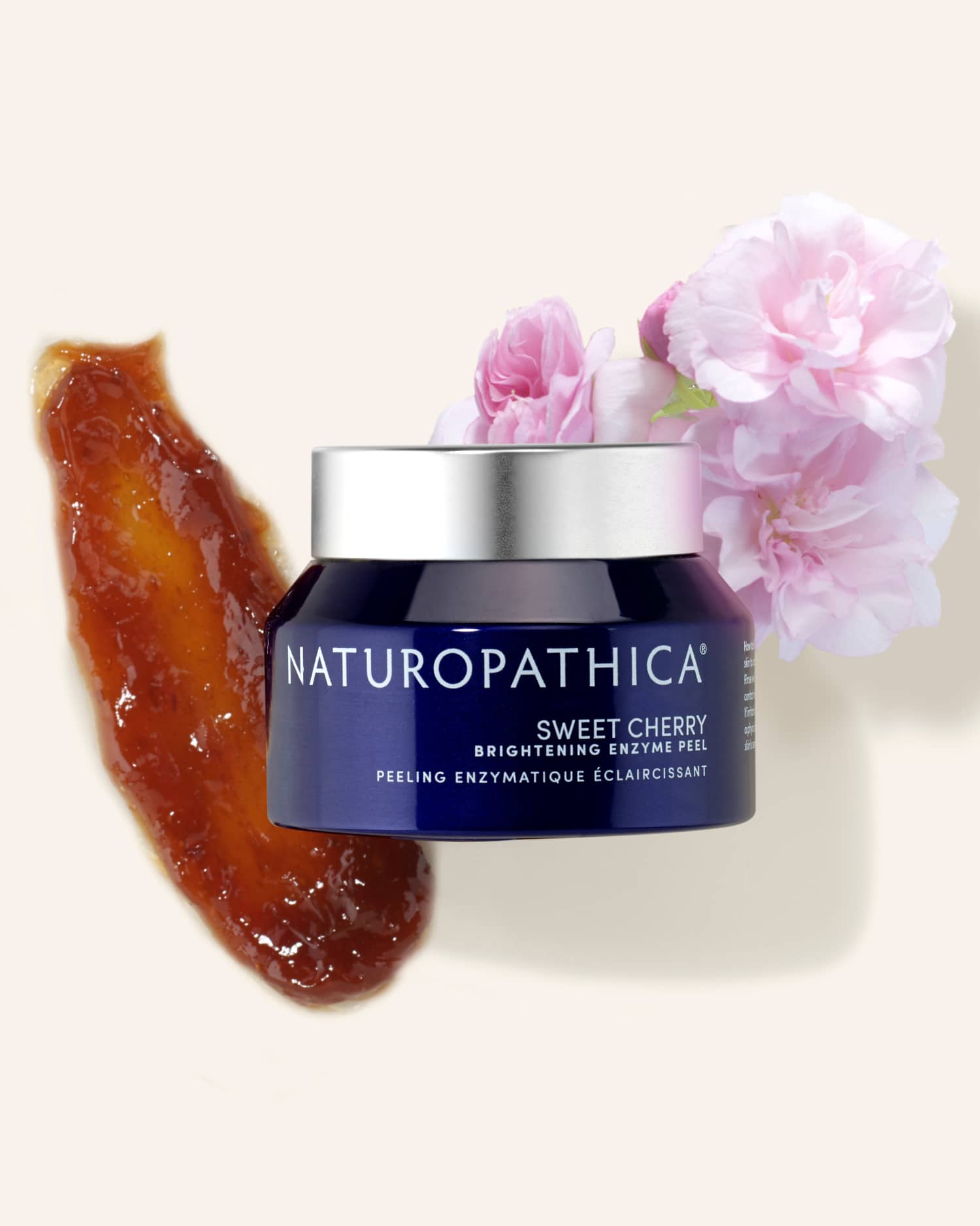 Sweet Cherry Brightening Enzyme Peel - Exfoliating Face Mask for Glowing Skin | Gentle Chemical Peel for Dark Spots & Dullness | Perfect for Nighttime Skincare Routine & Pre-Makeup Prep
