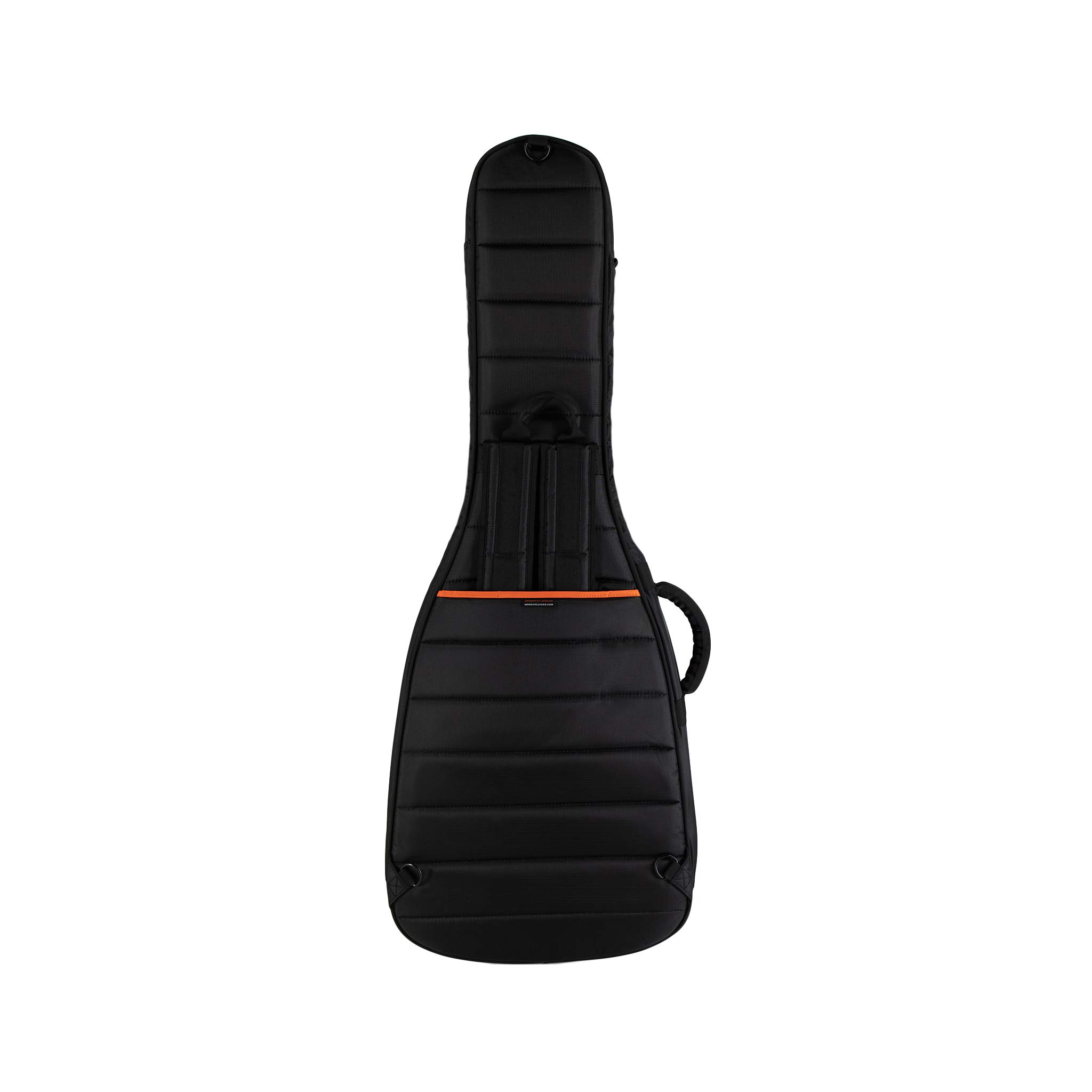 M80 Dual Electric Guitar Case - Heavy Duty Hard Shell with Plush Interior, Waterproof & Shockproof - Perfect for Travel, Gigging, and Storage