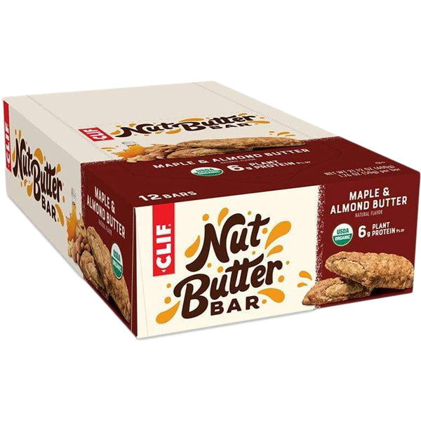Clif Bar Nut Butter Filled Energy Bars - Organic Protein Snack for Hiking, Running & Outdoor Activities - Gluten Free & Non-GMO - 12 Pack (Variety Flavors) - Perfect for On-The-Go Nutrition & Workout Fuel