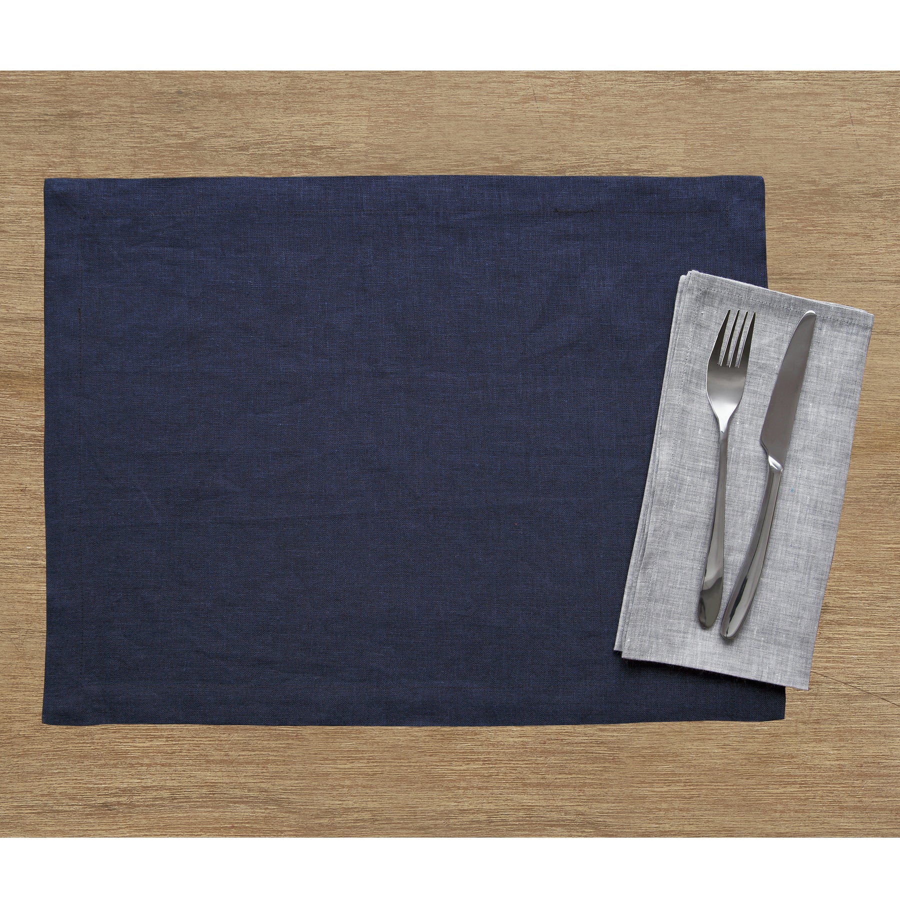 Eco-Friendly Linen Placemats Set of 6 - Premium Natural Table Mats for Dining, Kitchen, and Party Decor - Washable & Durable Home Tableware for Everyday Use and Special Occasions