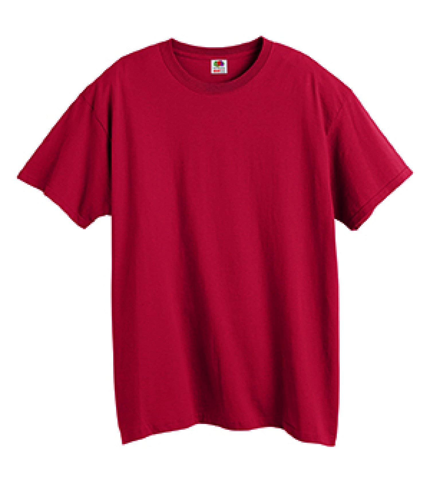Fruit of the Loom 5 oz. 100% Heavy Cotton HD T-Shirt for Men & Women - Soft Comfortable Crew Neck Tee for Casual Wear, Workout, and Everyday Use (3931)