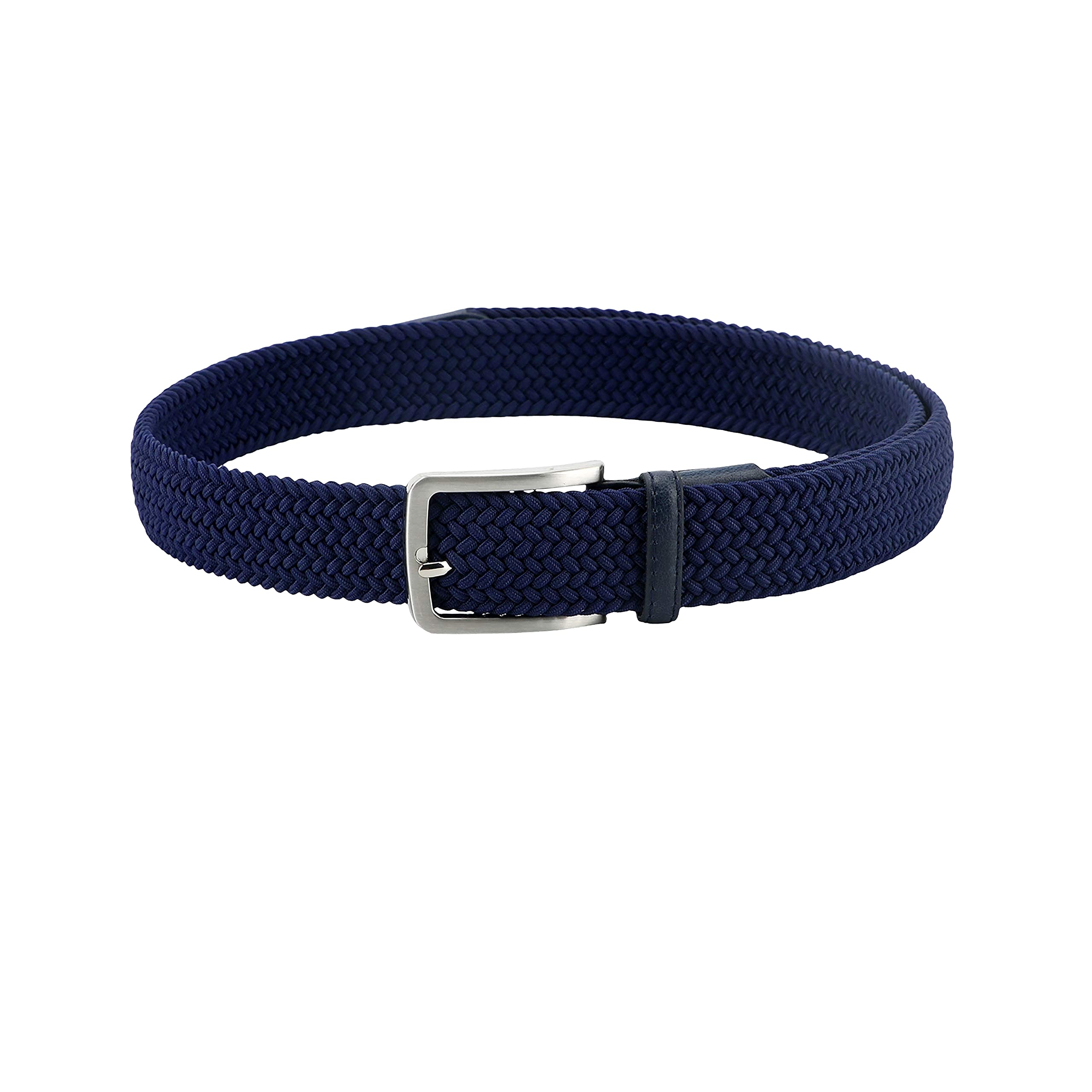 Fahsai Elastic Braid Belt - Adjustable Waistband for Dresses & Pants