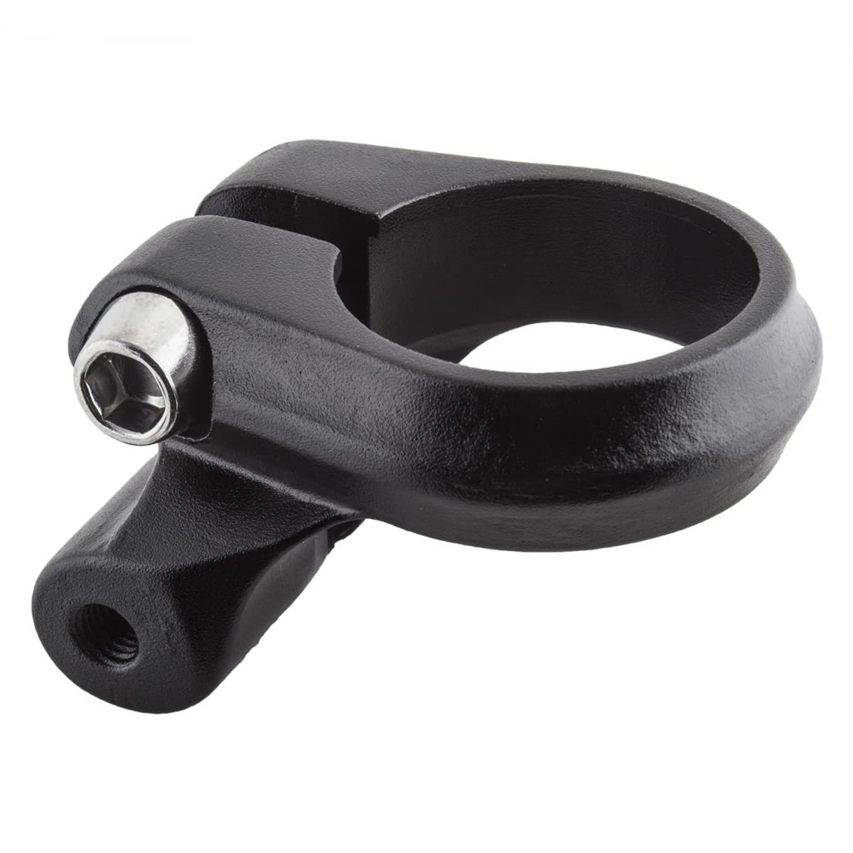 Sunlite Alloy Seat Post Clamp with Rack Mount - Bicycle Seatpost Clamp for Rear Rack Installation - Durable Bike Accessory for Commuting, Touring & Cargo Bikes