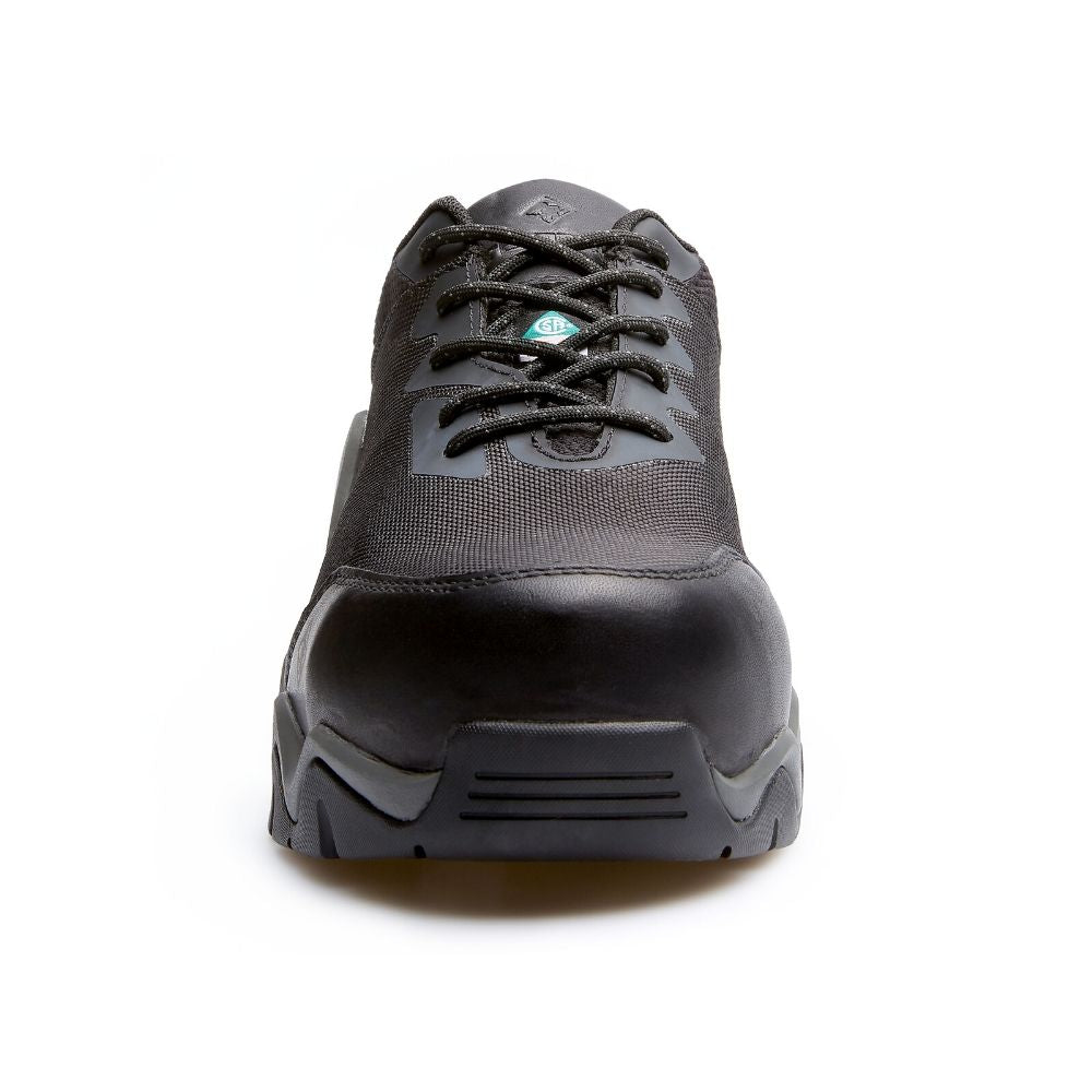 Terra EKG Low TR0A4NQKBLK Men's Athletic Composite Toe Work Shoes - Black | Lightweight Safety Footwear for Construction, Warehouse & Outdoor Work