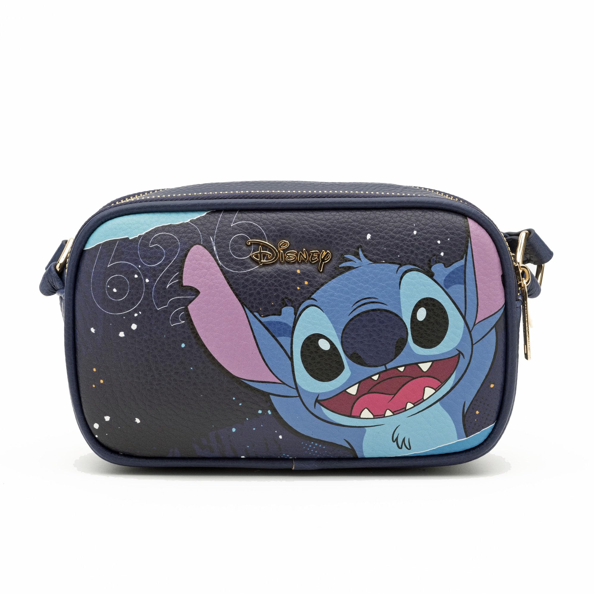 Stitch Designer Series Double Zipper Crossbody Shoulder Bag A25225 - Fashionable & Functional Purse for Women, Perfect for Travel, Work & Daily Use