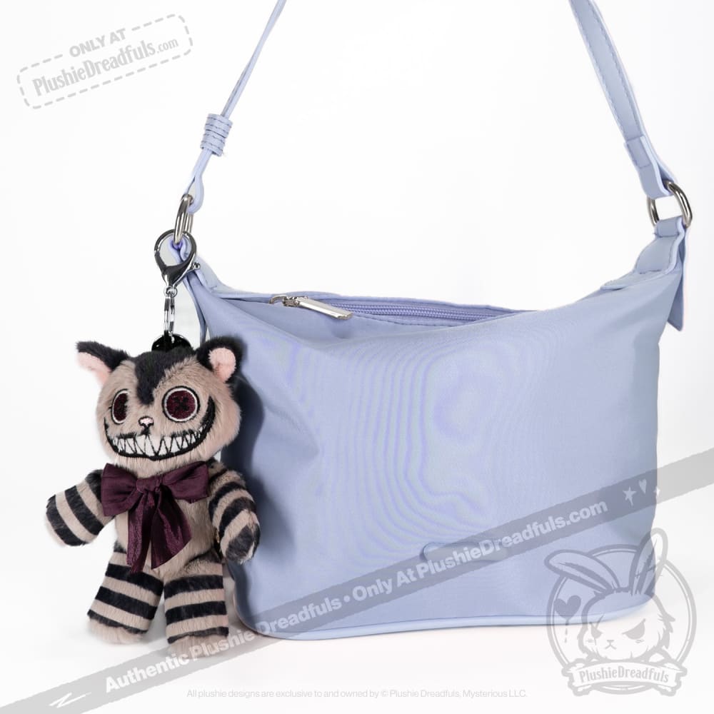 Victorian McGee's Alice in Wonderland Cheshire Cat Plush Keychain - Cute Collectible Accessory for Disney Fans, Gifts & Backpack Decor