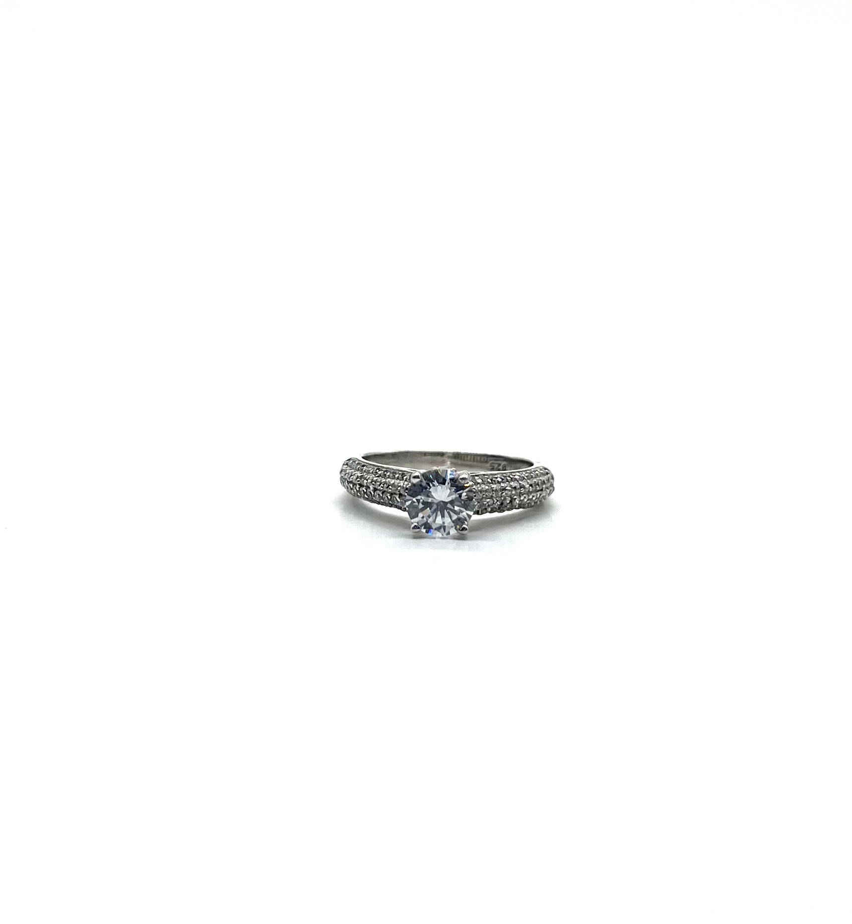 925 Sterling Silver CZ Ring for Women - Elegant Cubic Zirconia Engagement & Wedding Band - Perfect for Anniversaries, Gifts & Special Occasions