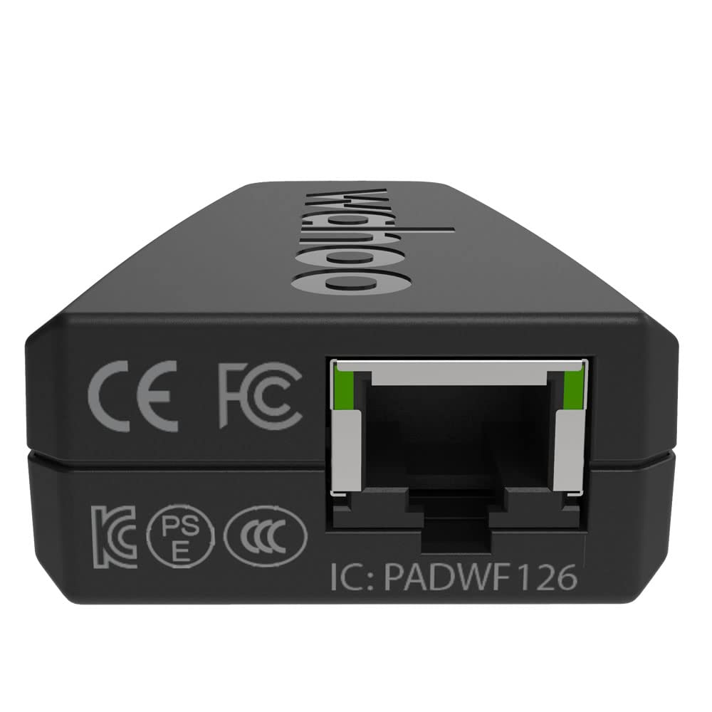 Wahoo KICKR Direct Connect Wired Solution - Smart Trainer Ethernet Adapter for Indoor Cycling & Zwift Training | Stable Network Connection for Home Gym & Virtual Riding