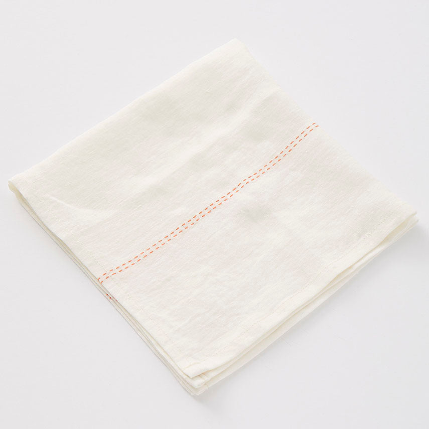 Rhythmo Red & White Napkins - Premium Quality Disposable Paper Napkins for Parties, Weddings & Everyday Use