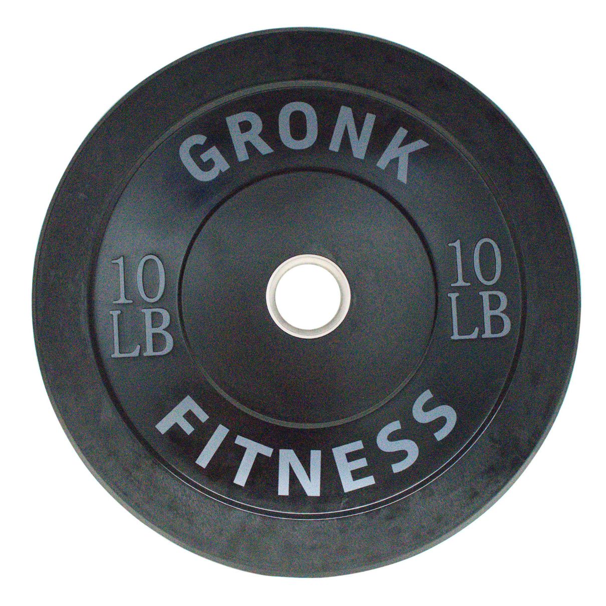 Gronk Fitness Premium Bumper Plates - Olympic Weight Plates for CrossFit, Powerlifting & Home Gym - High Quality Rubber Coated Weight Plates for Strength Training & Fitness Workouts