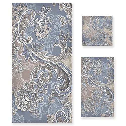 Retro Floral Blue