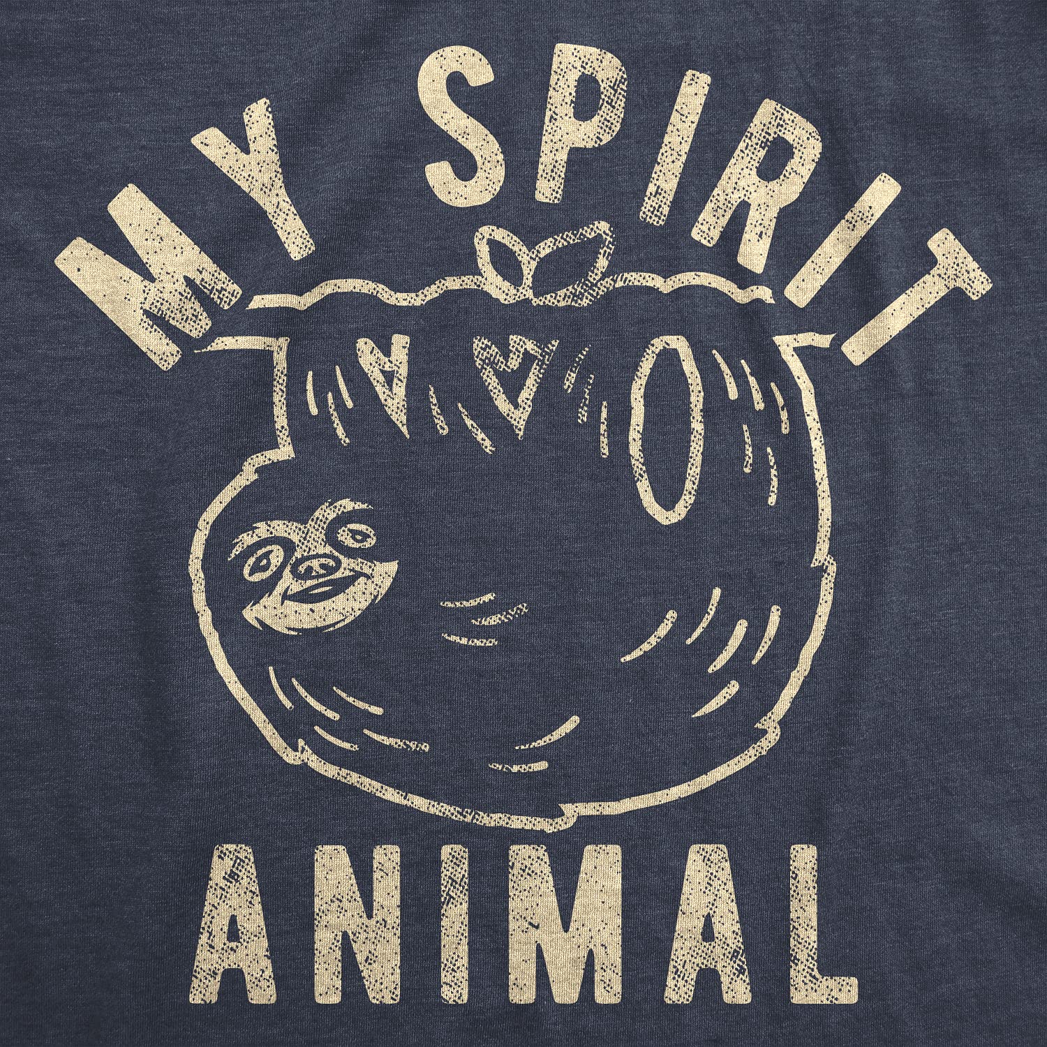 Funny Sloth Graphic T-Shirt for Women - Sarcastic Lazy Spirit Animal Novelty Tee - Perfect for Casual Wear, Lounge & Relaxation Days