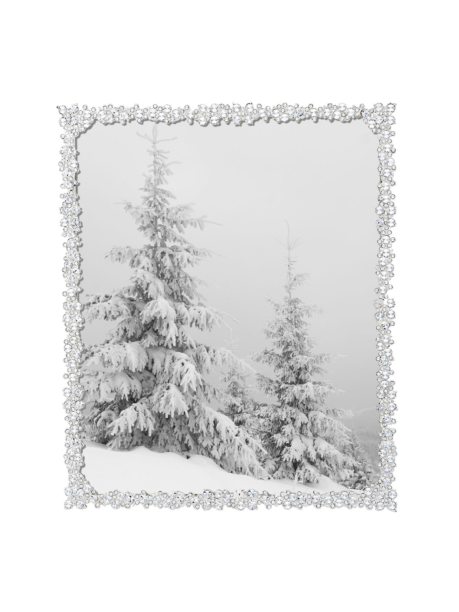 5x7 Princess Photo Frame - Elegant Decorative Picture Frame for Wall or Tabletop Display - Perfect for Weddings, Baby Showers, and Home Decor
