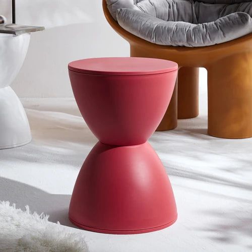 Modern Minimalist Stool - Sleek Designer Bar Stool for Kitchen, Dining Room & Home Decor - Aesthetic & Functional Seating for Small Spaces