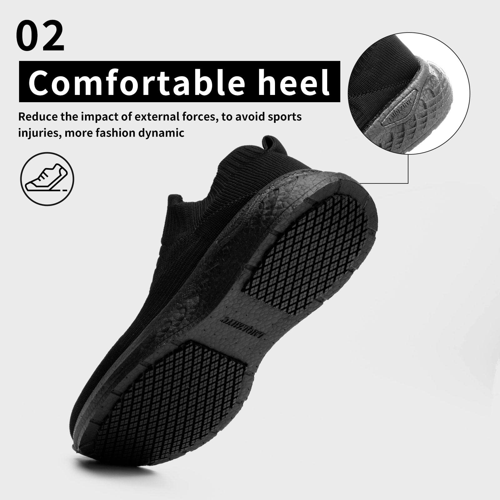 Non-Slip Work Shoes for Women - Chef & Nurse Slip-Ons for Comfort