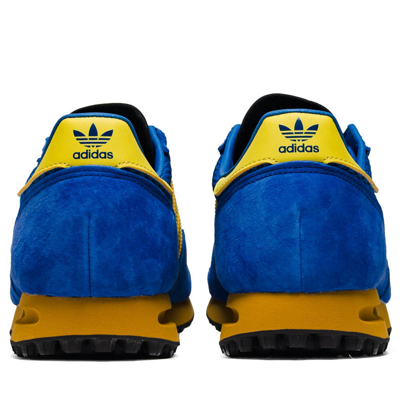 Adidas TRX Mesh SPZL Sneakers - Hi Res Blue/Shock Yellow Running Shoes for Men | Lightweight & Breathable for Gym, Jogging & Casual Wear