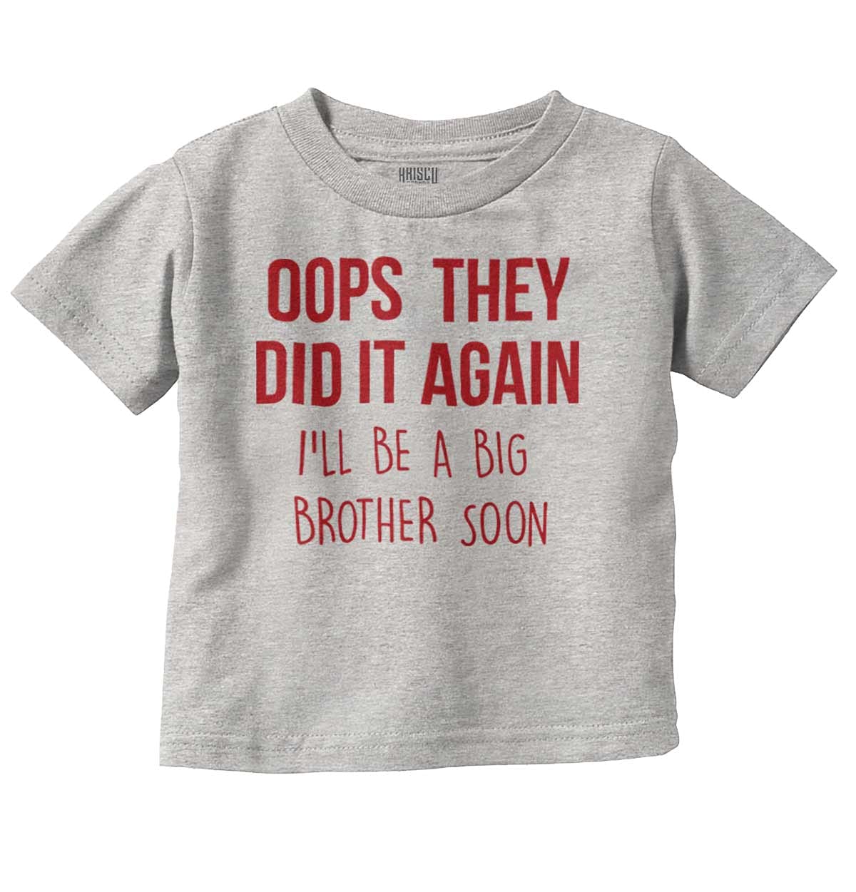 Funny Big Brother Baby Announcement Youth T-Shirt for Boys - Cute Sibling Reveal Gift & Pregnancy Announcement Tee