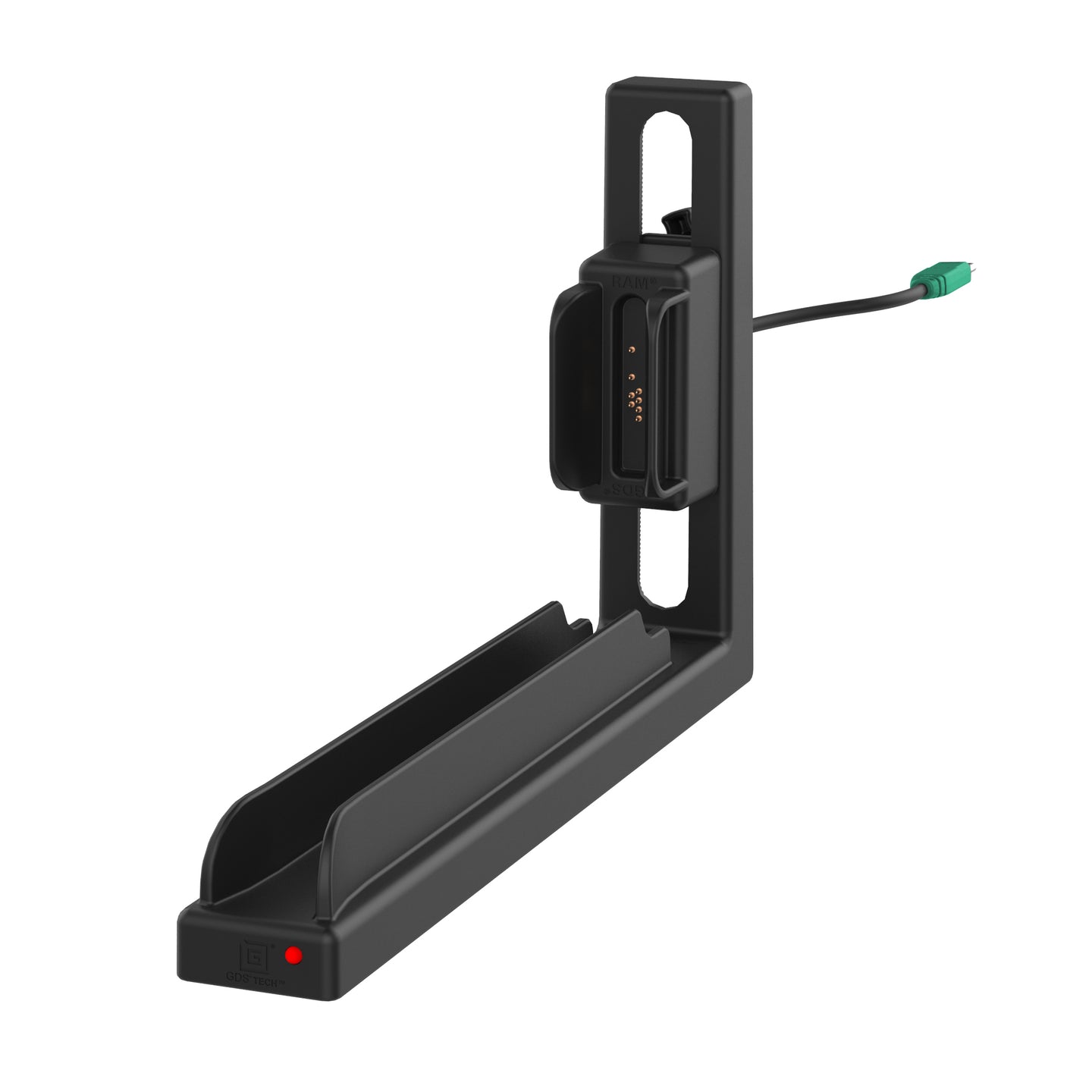 GDS® Slide Dock™ with Power Delivery & Magnetic Base - USB-C Charging Station for Phones & Tablets - Perfect for Home, Office & Car Use (RAM GDS DOCK G7M 8 NGU)