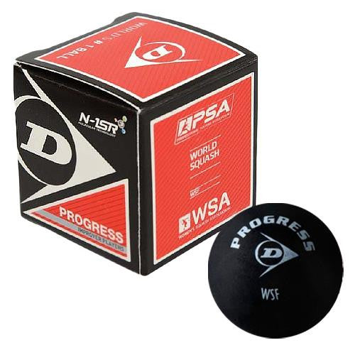 Dunlop Progress Ball - High Performance Training Ball for Tennis & Squash - Perfect for Practice, Drills & Skill Development