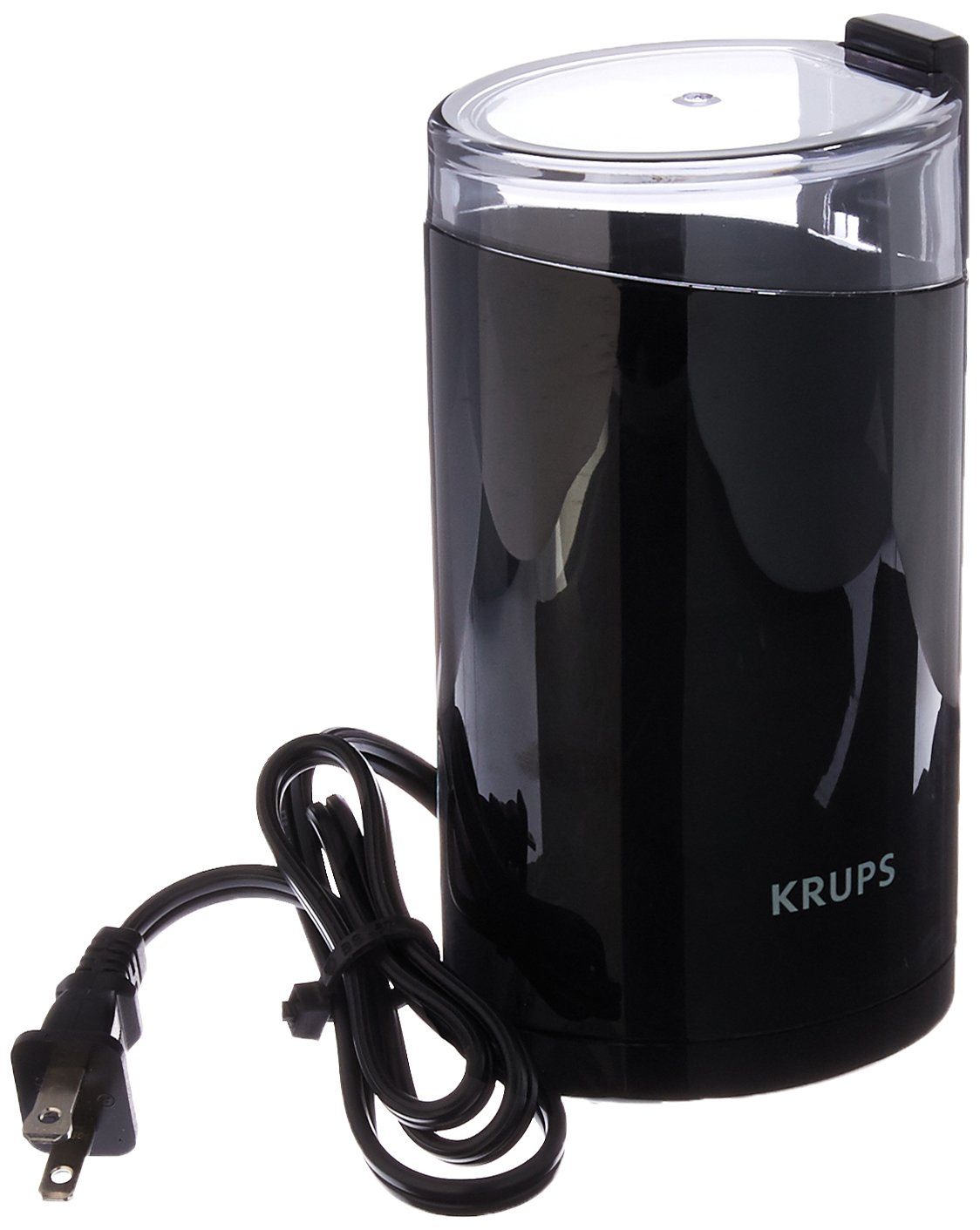 Krups Fast Touch Electric Coffee Grinder - 3 Oz. Capacity, Black - Perfect for Espresso, French Press & Drip Coffee Makers at Home or Office