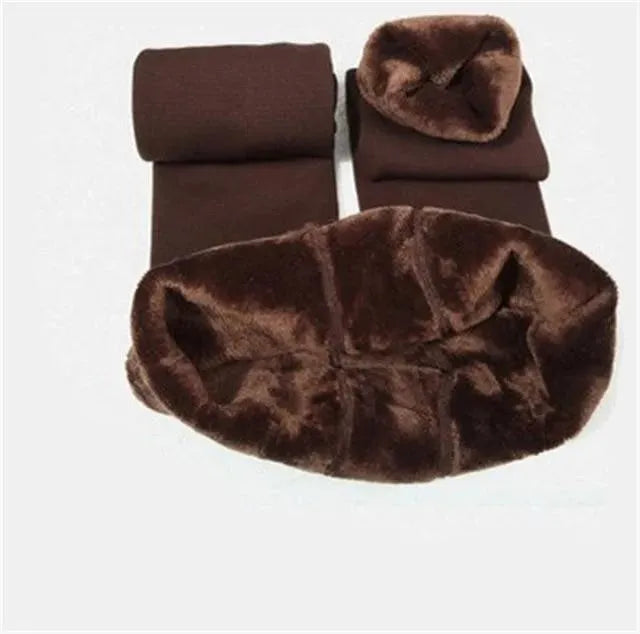 Women's Thermal Leggings - Winter Warm Fleece Lined Tights for Cold Weather - Perfect for Running, Yoga & Outdoor Activities