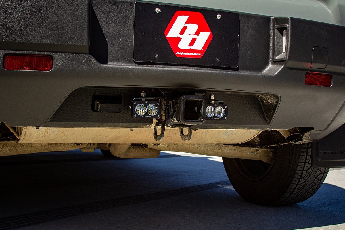 2021-2024 Ford Bronco Sport Baja Designs S2 Sport Reverse Light Kit - High-Performance LED Backup Lights for Off-Road & Night Driving