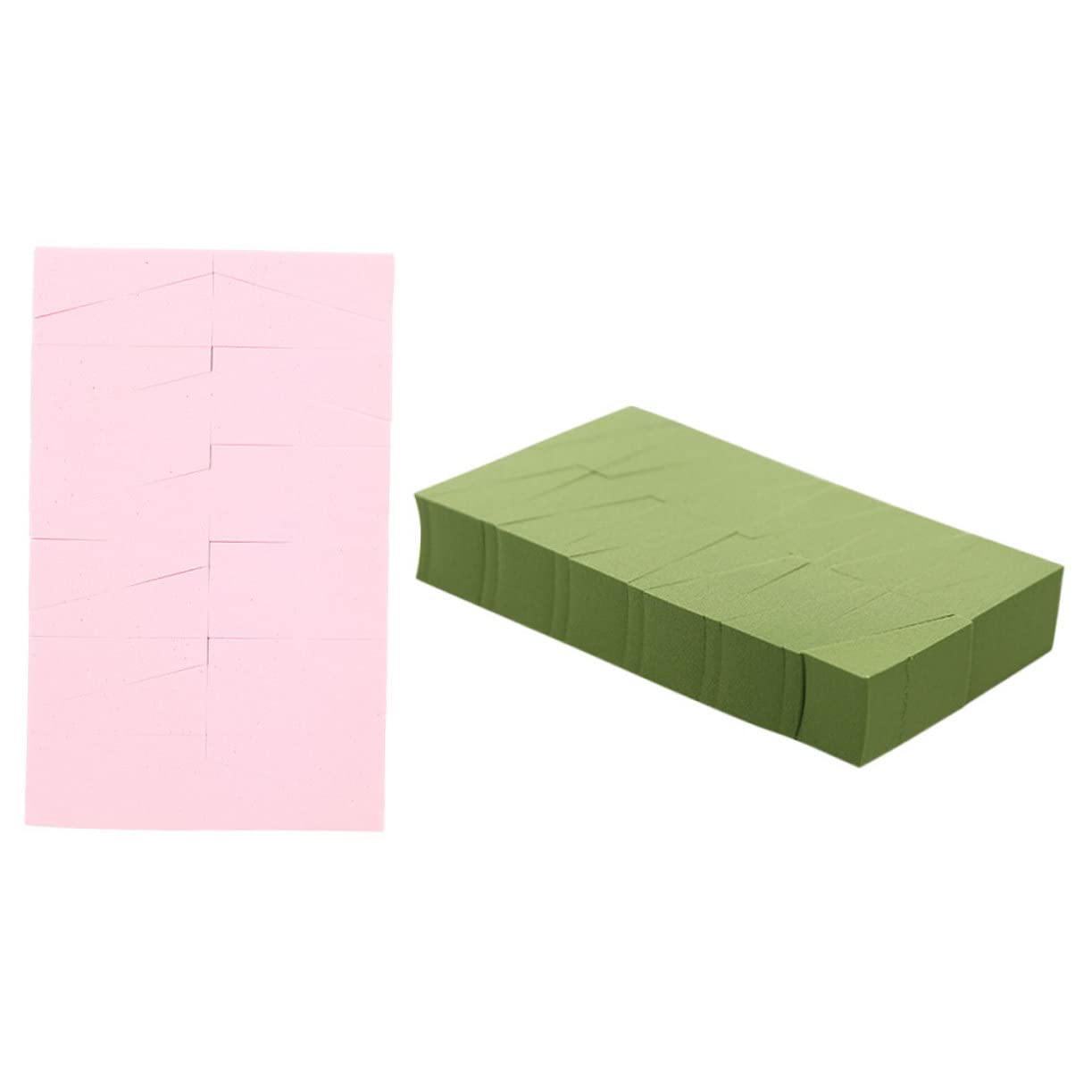 FOMIYES 2-Pack Triangle Makeup Sponges - Soft Blending Sponge for Liquid Foundation, Powder & Body Makeup | Perfect for Flawless Face & Body Coverage, Contouring & Baking