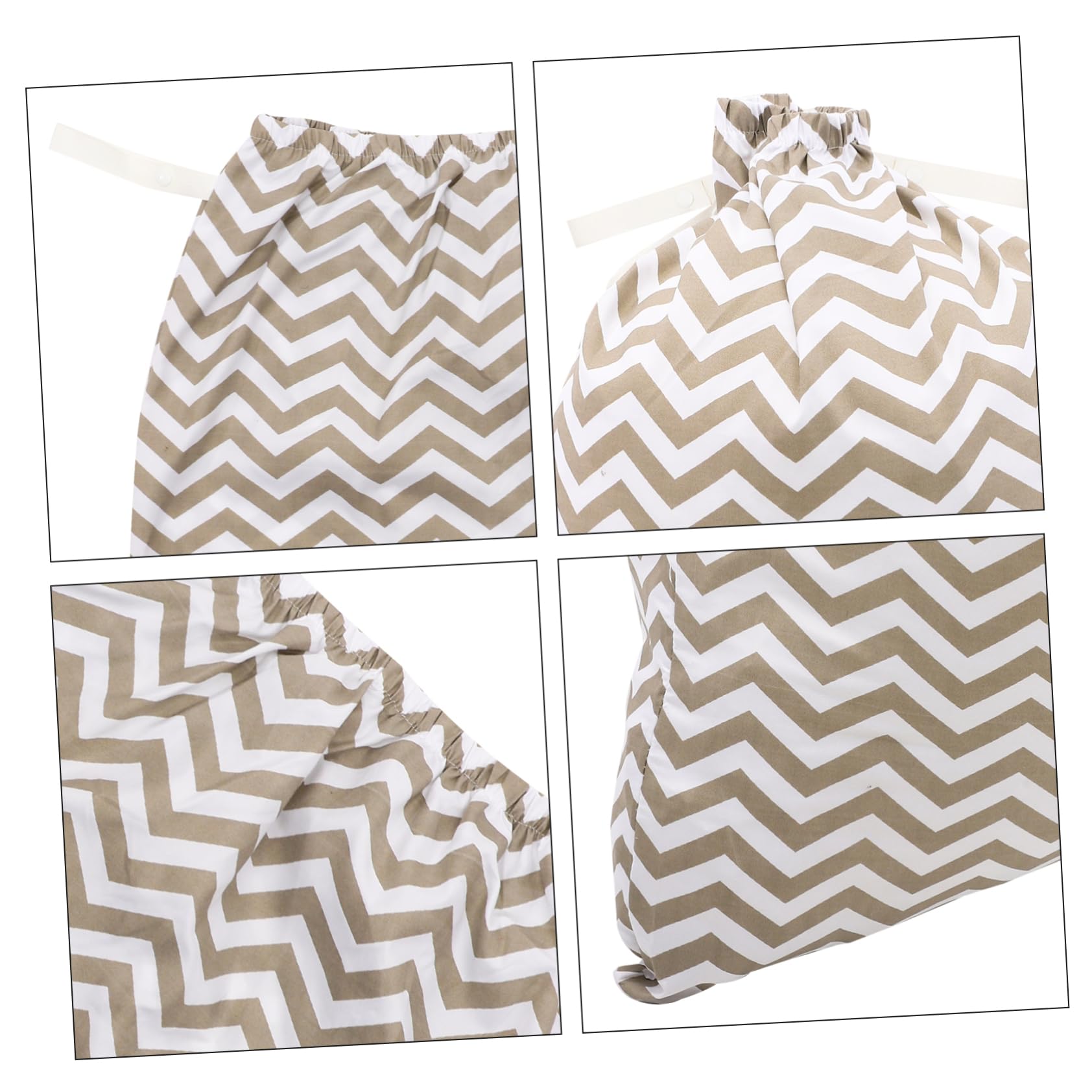 5-Pack Diaper Pail Refill Bags - 420D Oxford Cloth Washable Trash Can Liners for Diaper Genie, Laundry Basket & Wet Cloth Storage | Essential Nursery & Laundry Room Organizer