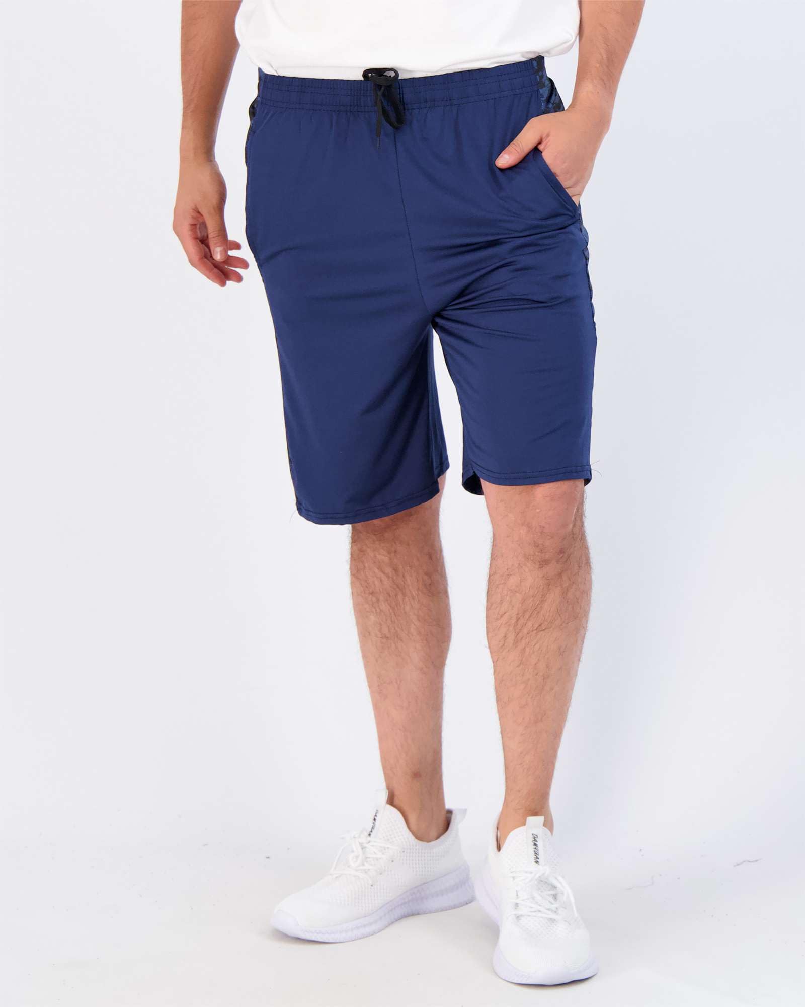 Real Essentials Men's Quick-Dry Tennis Shorts with Pockets - Lightweight Athletic Shorts for Tennis, Running, Gym & Casual Wear