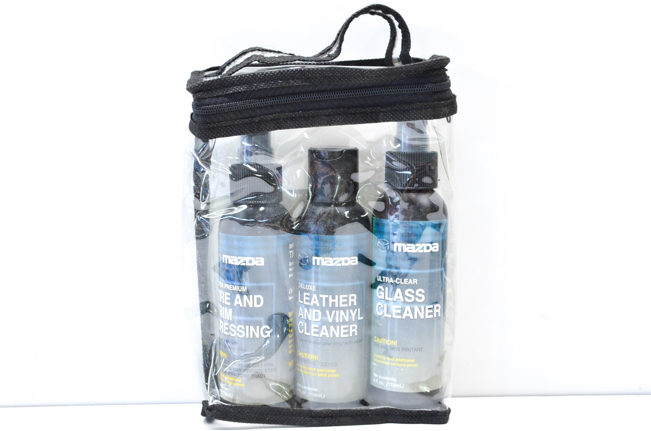 Premium Tire, Glass, Leather & Vinyl Cleaner Kit - All-in-One Car Interior & Exterior Cleaning Solution for Cars, Trucks & SUVs - Restores Shine & Protection