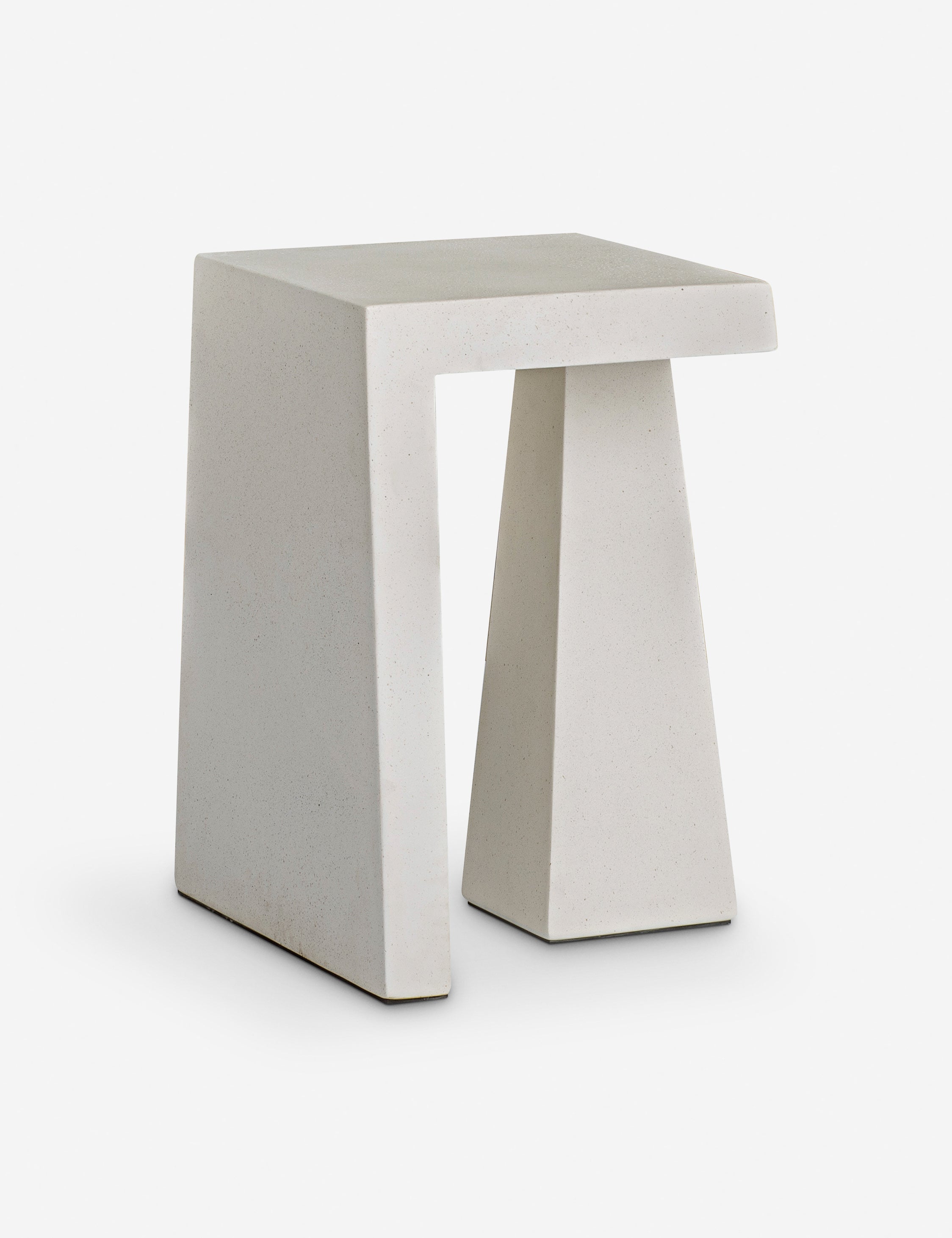 Olesya Modern Indoor Outdoor Side Table - Small Accent End Table for Living Room, Patio, or Balcony - Perfect for Coffee, Books, and Decor