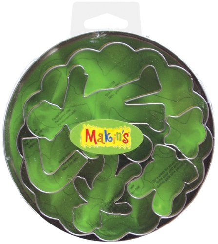 Makin S Clay Cutters Set of 7 - Fun & Safe Kitchen Tools for Kids - Perfect for Baking, Play Dough & Arts & Crafts Activities