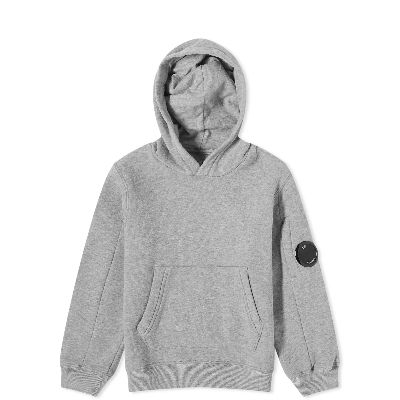 CP Company Kids Grey Hoodie - Soft & Comfortable Pullover for Boys & Girls - Perfect for School, Playdates & Outdoor Activities